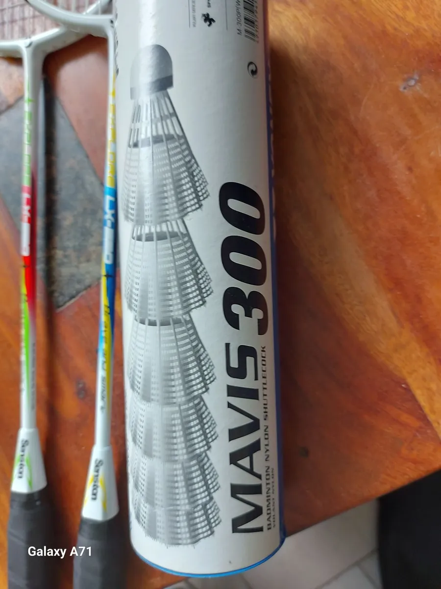 New Senston Armor Badminton Set, 2 Rackets & Tube - Image 3