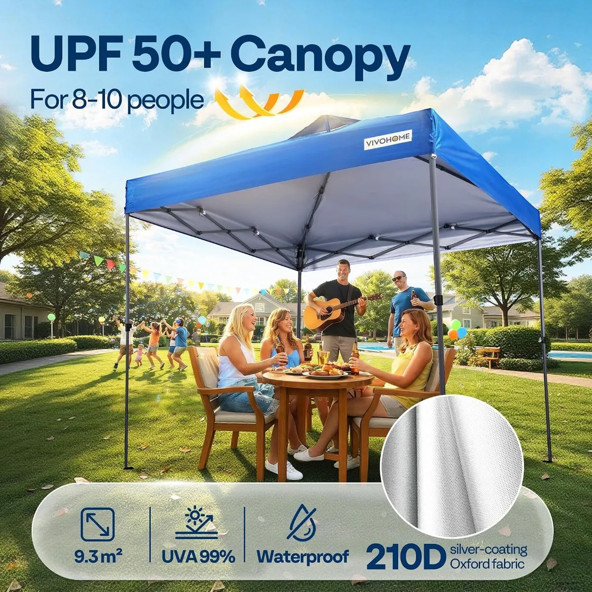 Pop Up Gazebo 3x3m Canopy Tent - Image 4