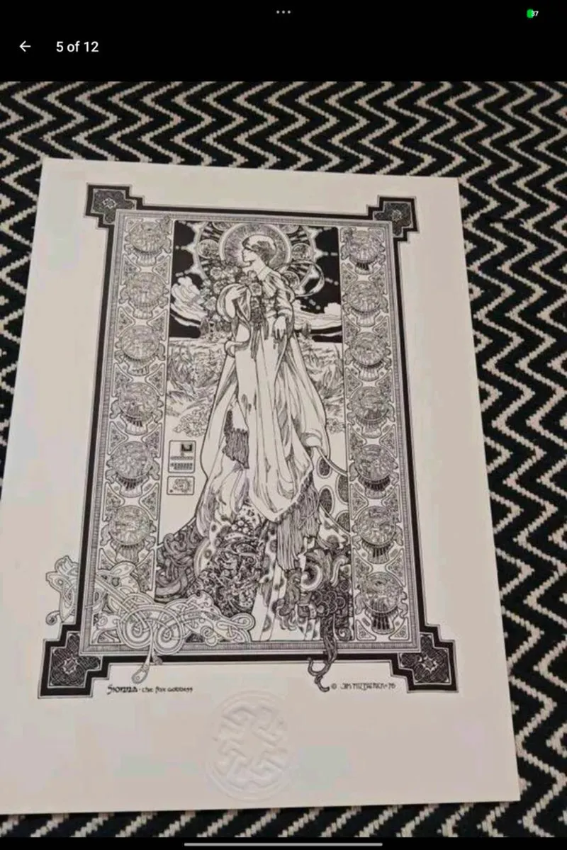 Jim Fitzpatrick artwork - Image 4