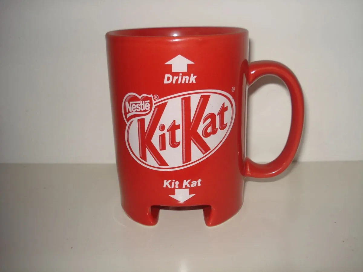 NESTLE KIT KAT CERAMIC MUG. - Image 1