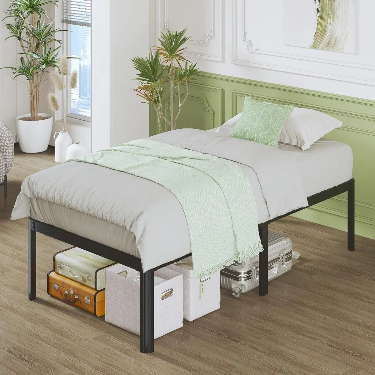 High Bed Frames with Rounded Corner Legs - Image 3