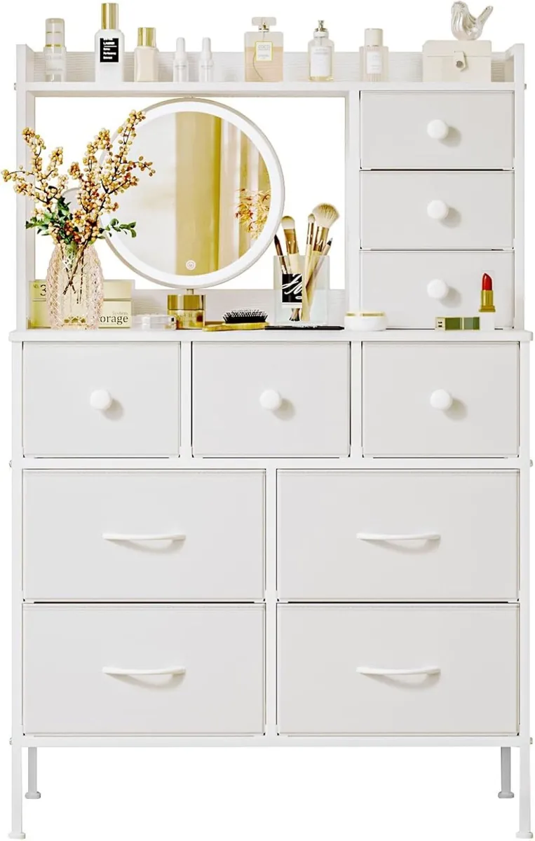 Chest of Drawers Bedroom 10 Cabinet Large Capacity - Image 3