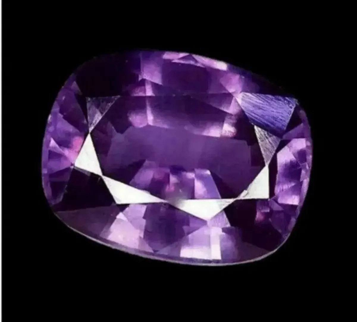 Cushion Cut Natural Amethyst Gemstone - Image 4