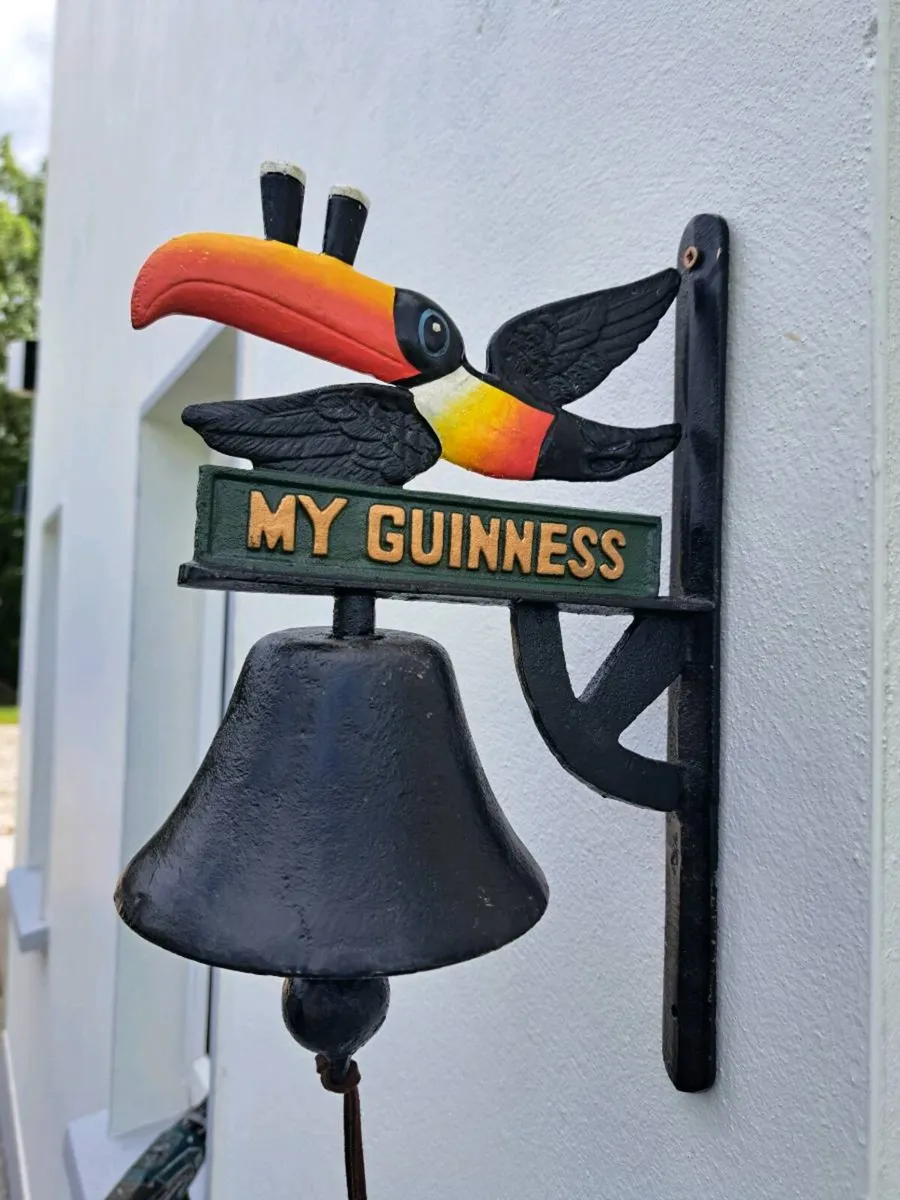 Guinness cast iron bell - Image 2