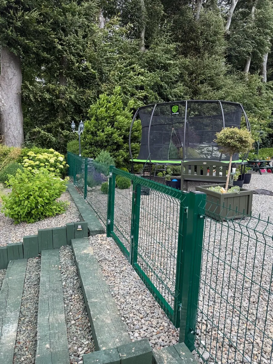 Mesh 3d fence. Gate - Image 4