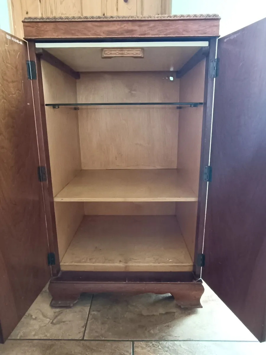 Antique drinks cocktail cabinet - Image 3