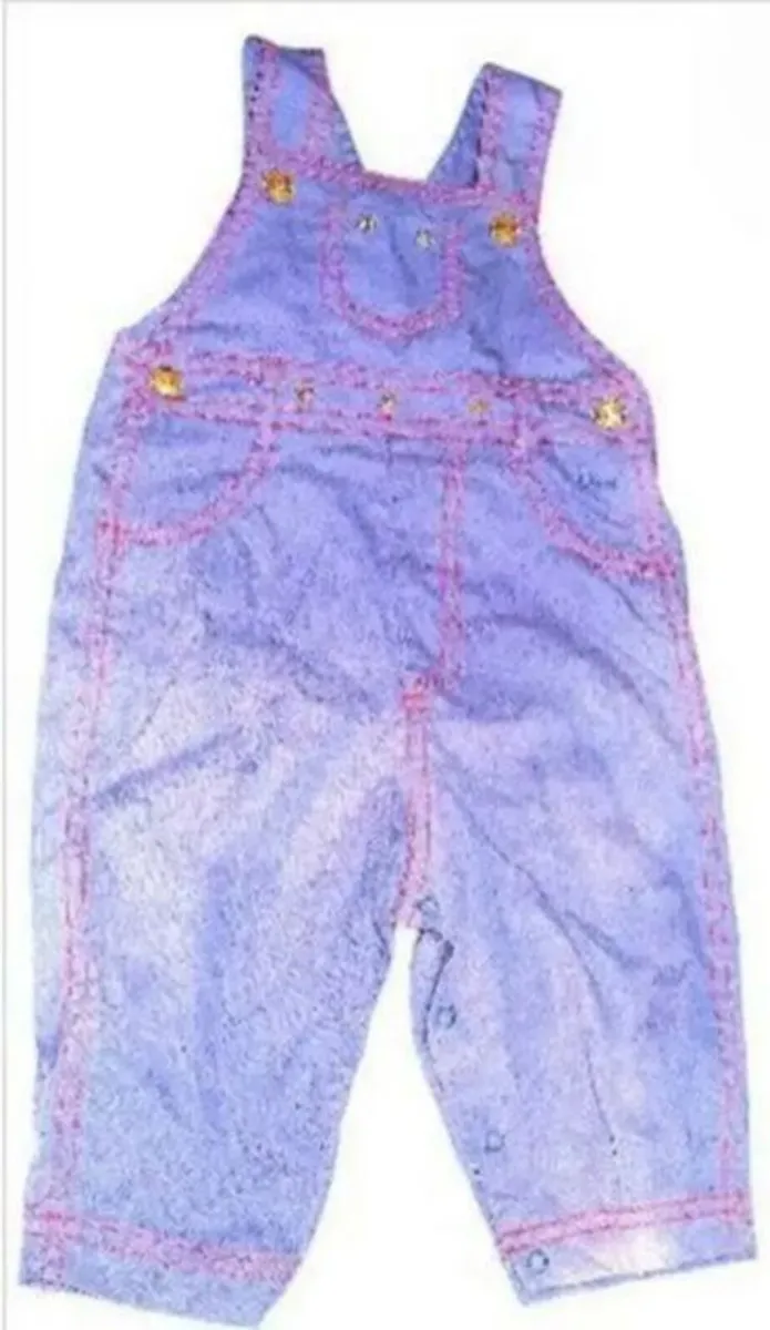 Authentic Baby Dior Dungarees-As New - Image 2