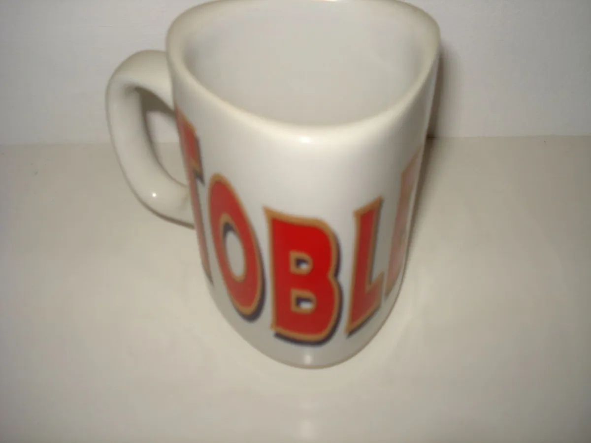 TOBLERONE RARE TRIANGULAR MUG. - Image 1