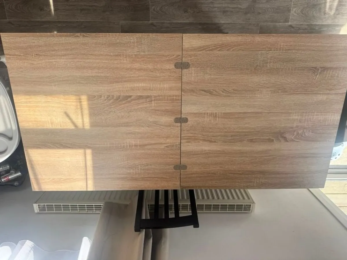 Extendable table jysk dining table warm oak - Image 4
