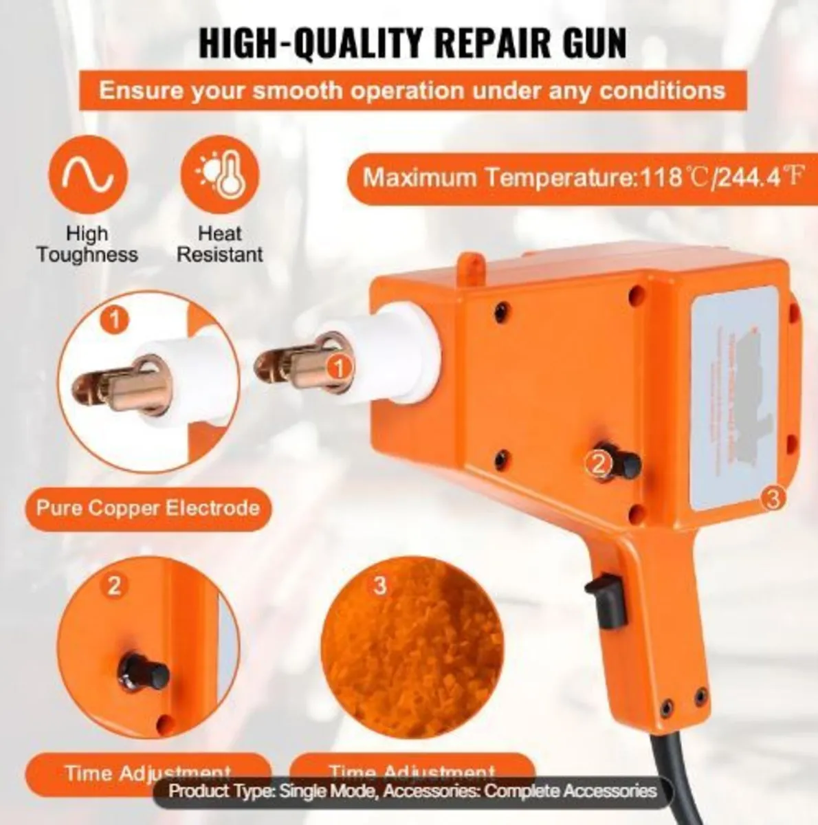 Auto Body Dent Repair Kit Stud Welder Kit 800VA - Image 2
