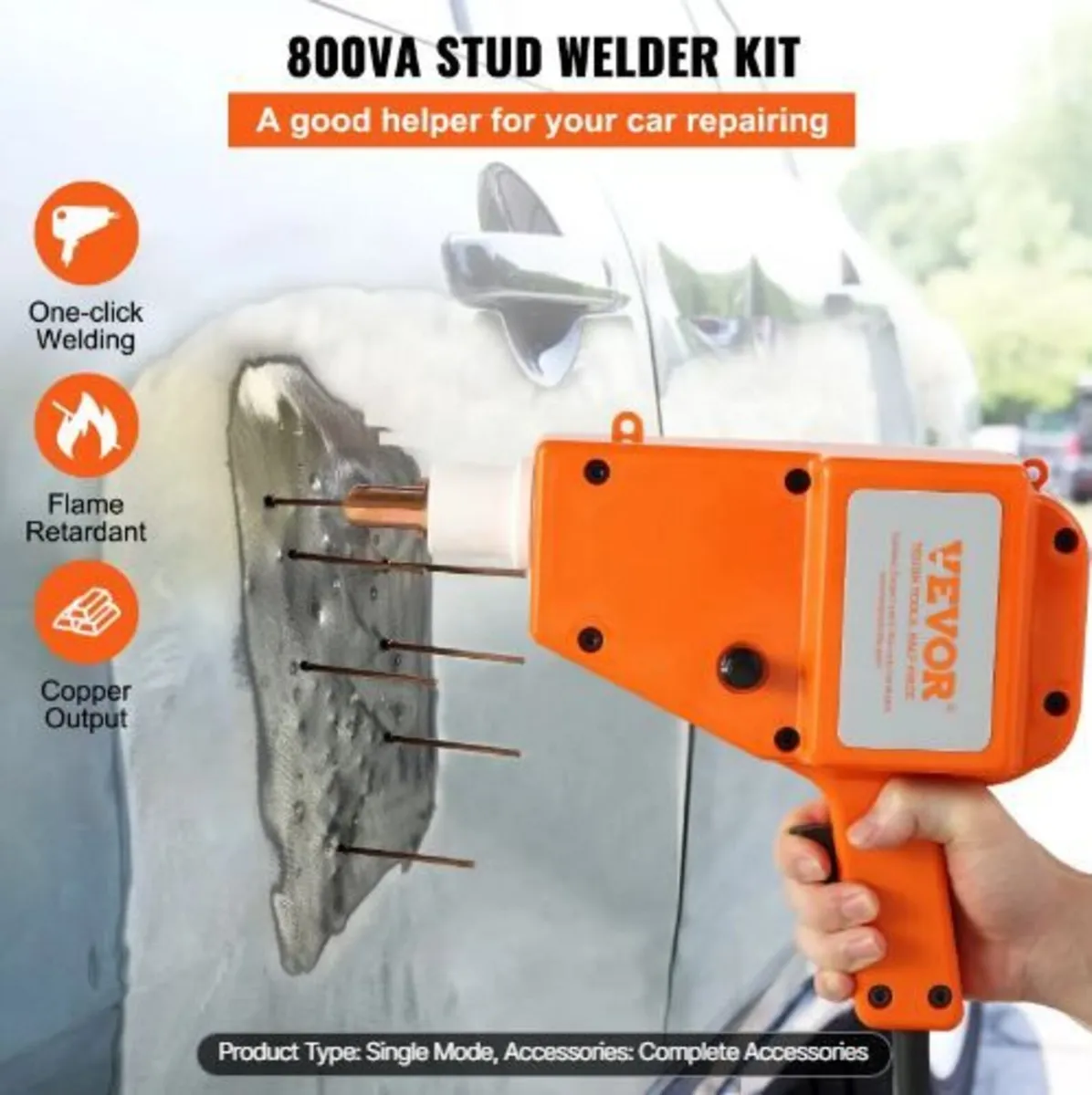 Auto Body Dent Repair Kit Stud Welder Kit 800VA - Image 3