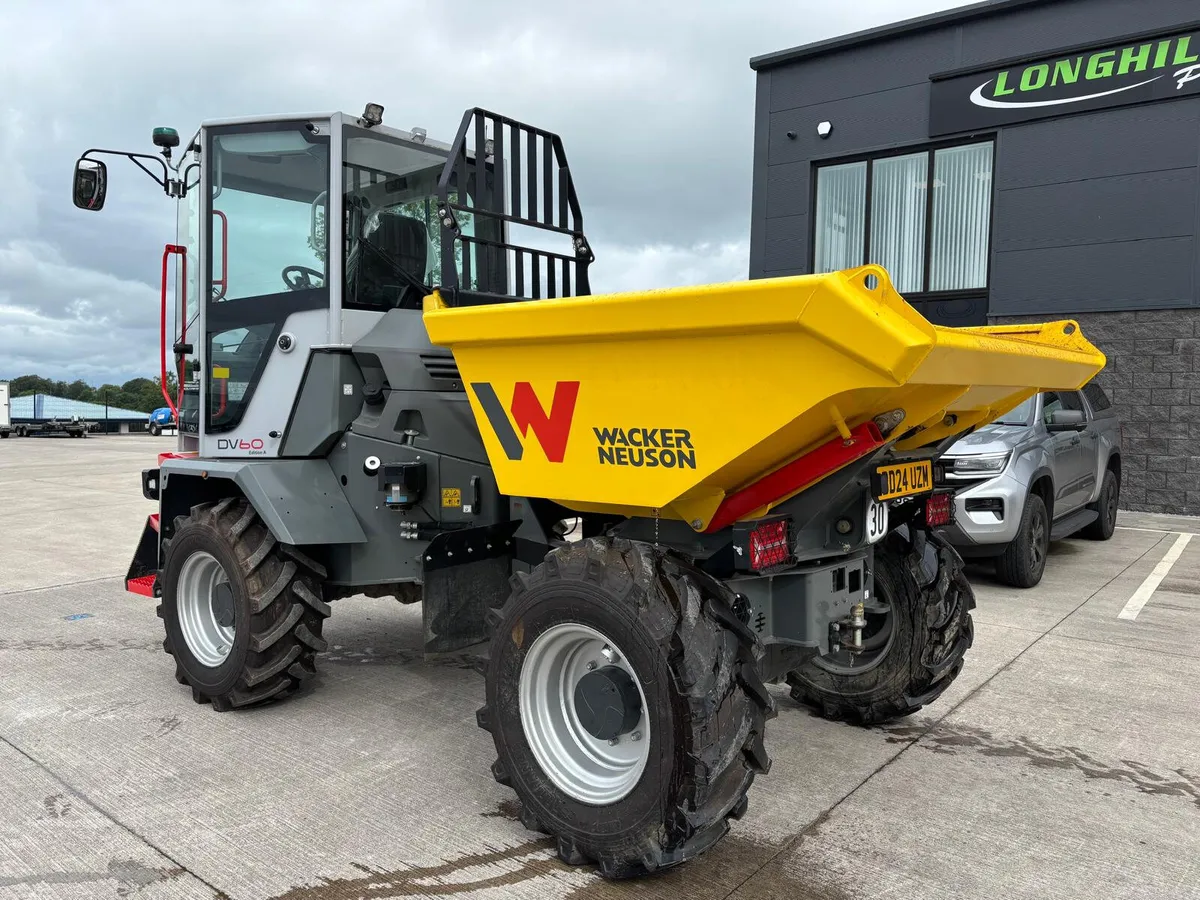 WACKER NEUSON DUAL VIEW DV60 SWIVEL ONLY 190HRS - Image 2