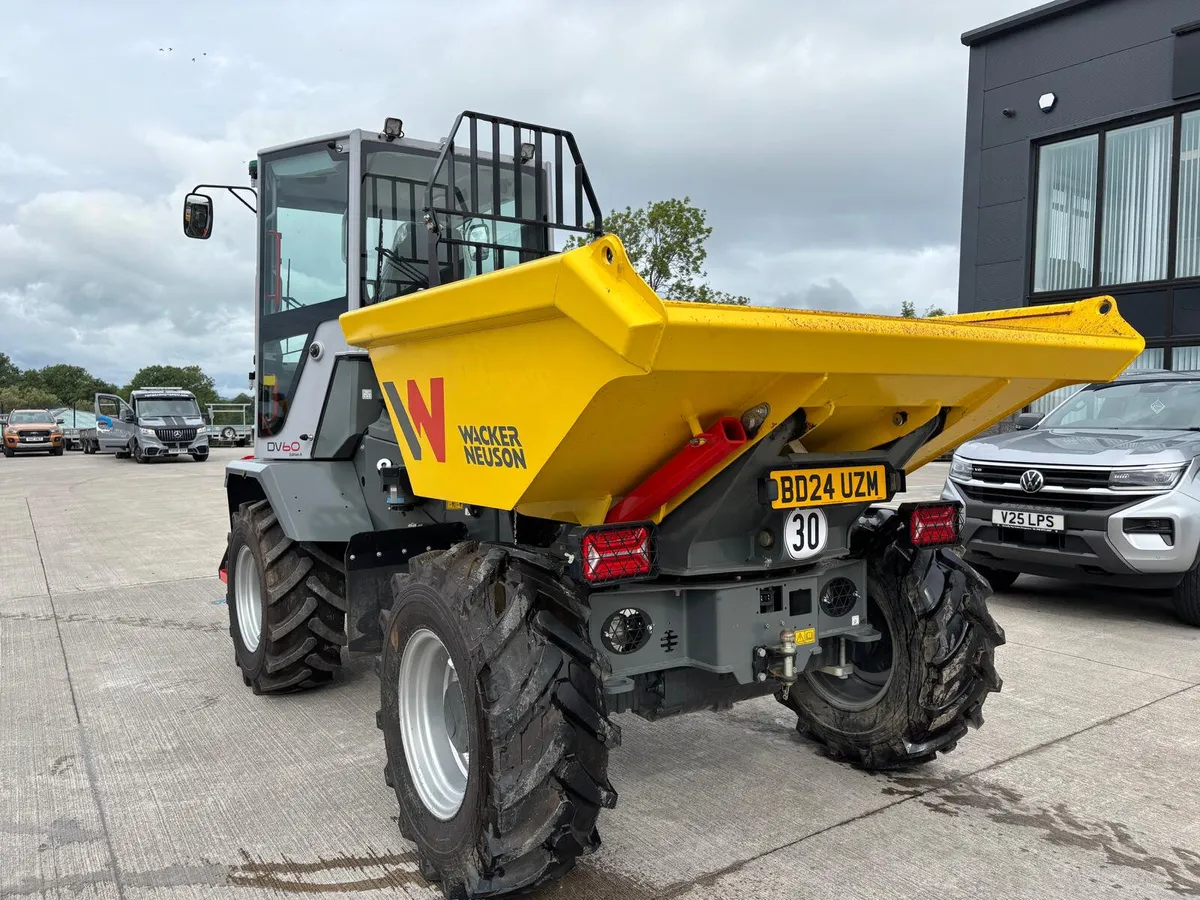 WACKER NEUSON DUAL VIEW DV60 SWIVEL ONLY 190HRS - Image 3
