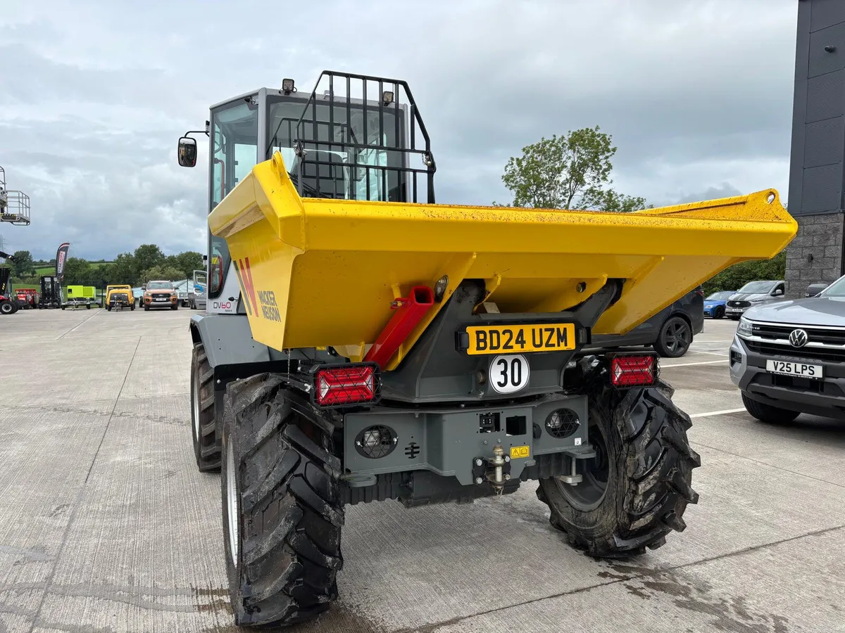 WACKER NEUSON DUAL VIEW DV60 SWIVEL ONLY 190HRS - Image 4