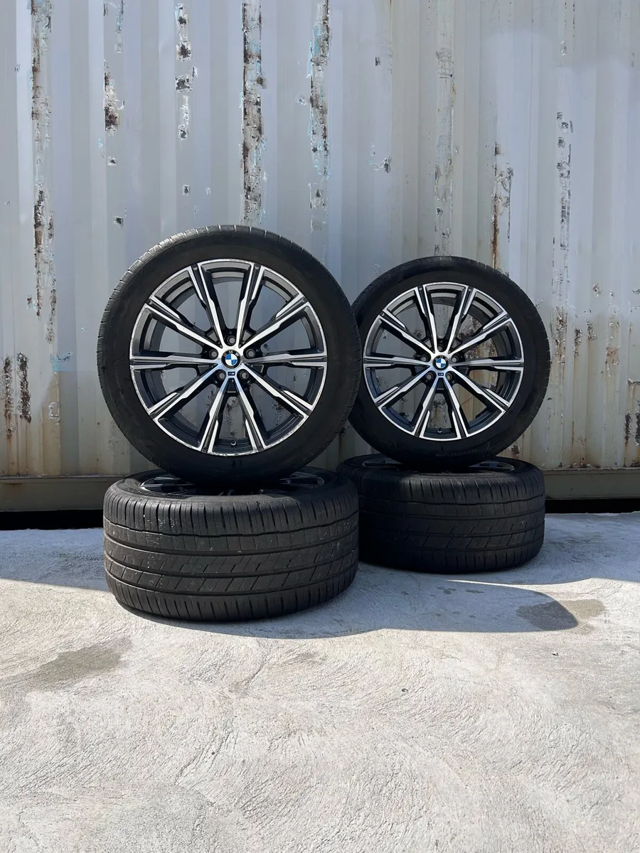 Genuine BMW Style 740M X5 G05 X6 20” Alloy Wheels - Image 1