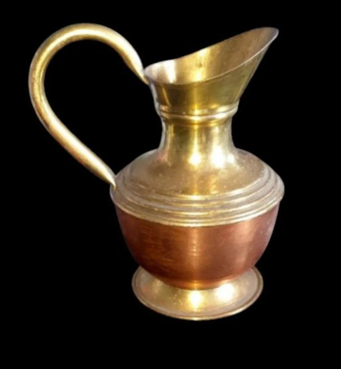 Vintage Copper & Brass Decorative Jug-Pristine - Image 2