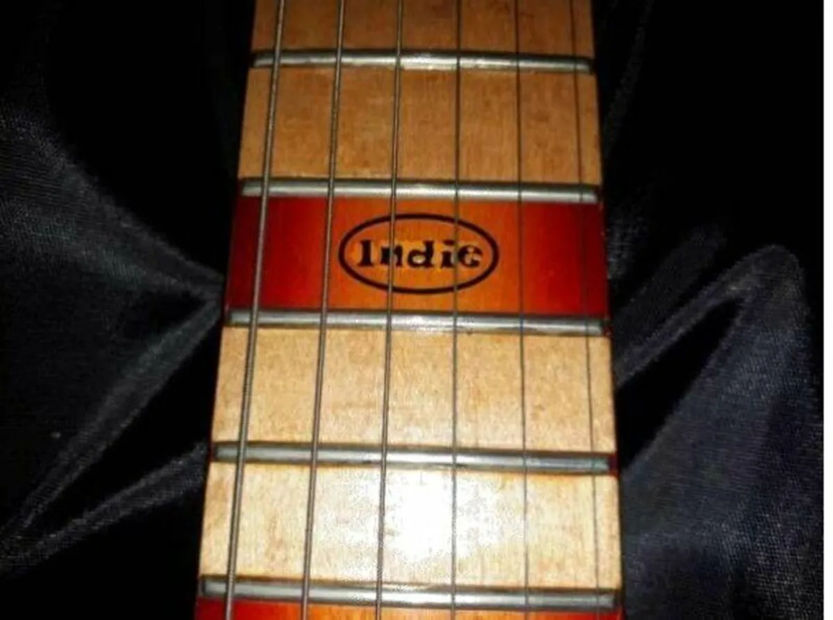 2006 Indie Star Custom electric  guitar w/ case - Image 2