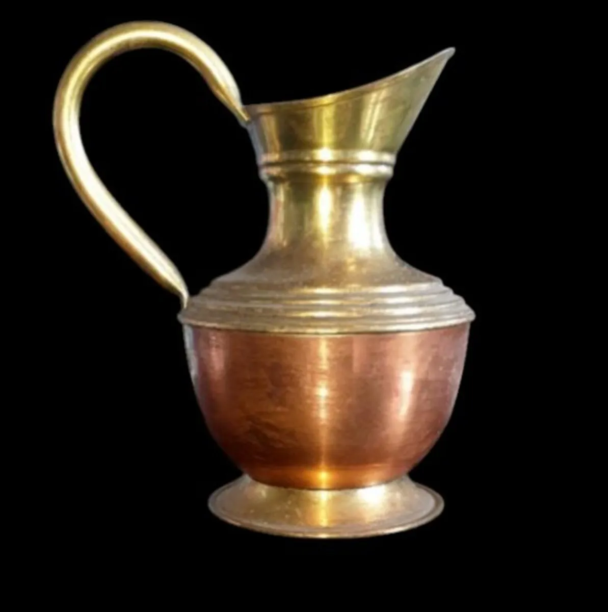 Vintage Copper & Brass Decorative Jug-Pristine - Image 4