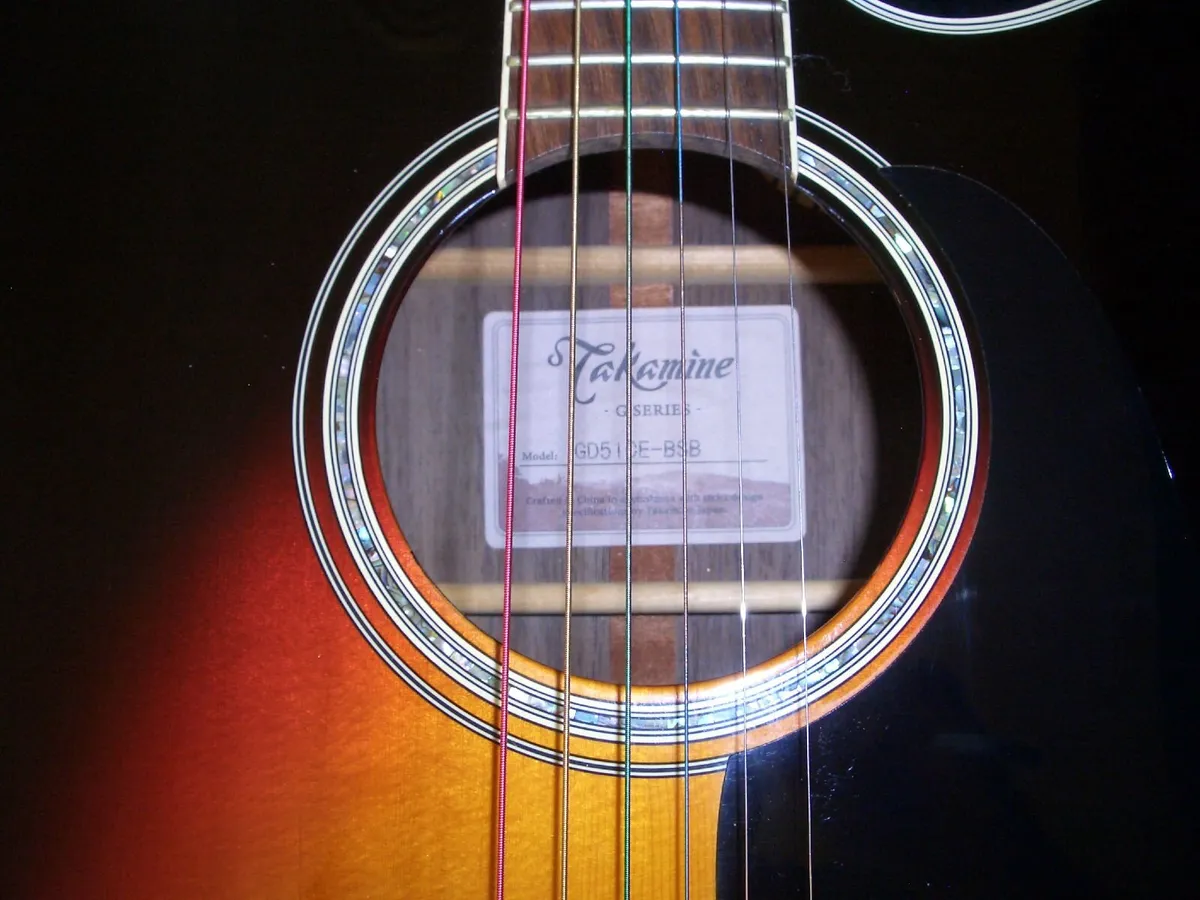Takamine GD51CE-BSB Electro Acoustic Guitar - Image 4