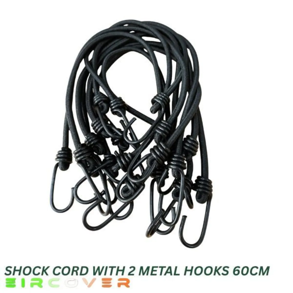 Shock Cord with 2 metal hooks 100cm- 10 Pack - Image 3