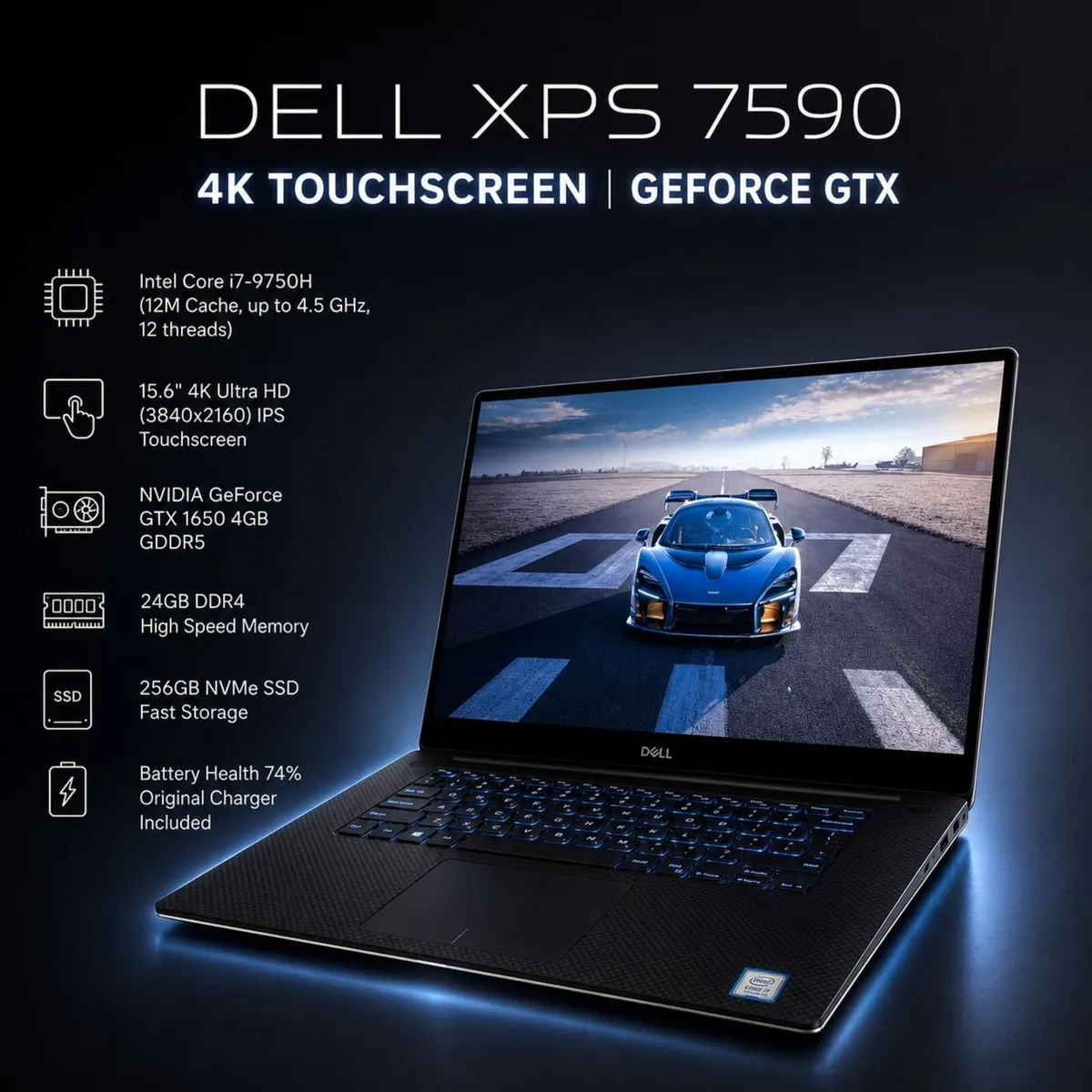 UHD Gaming TouchScreen Dell XPS / Warranty/ - Image 1
