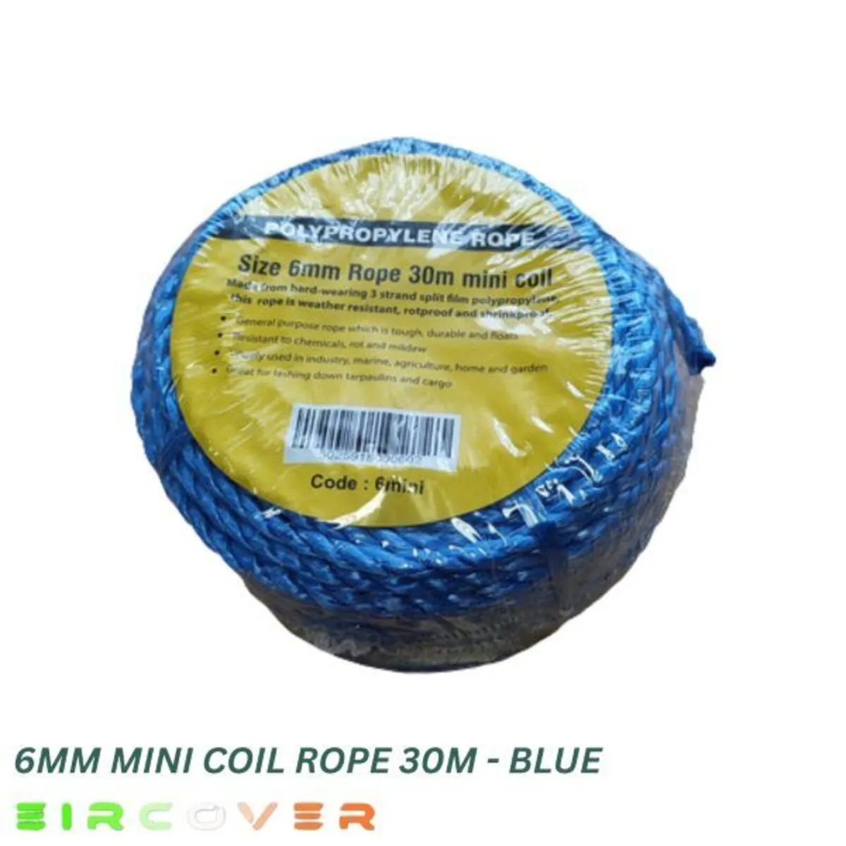 General Purpose Blue Rope 4mm x 30m  Mini Coil - Image 2