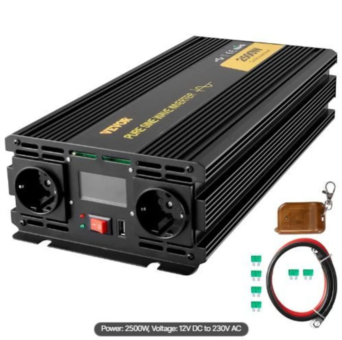 Pure Sine Wave Inverter 2500W Power - Image 1