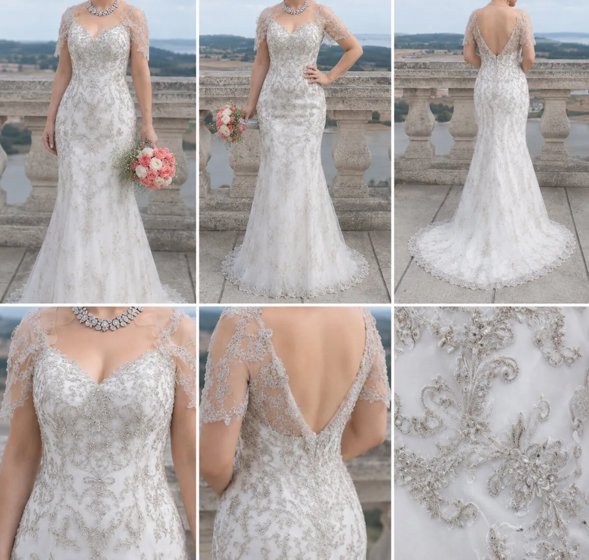Wedding dress size 10 - Image 2