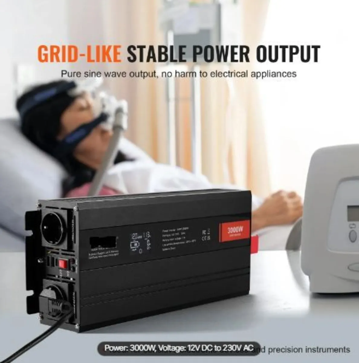 Pure Sine Wave Inverter, 3000 Watt - Image 3