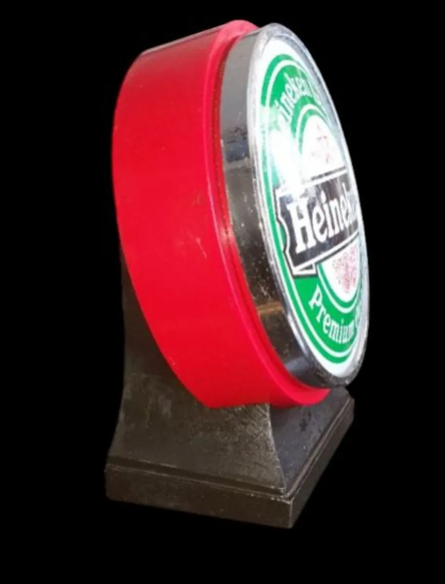 Vintage Heineken Bar Counter Sign - Image 2