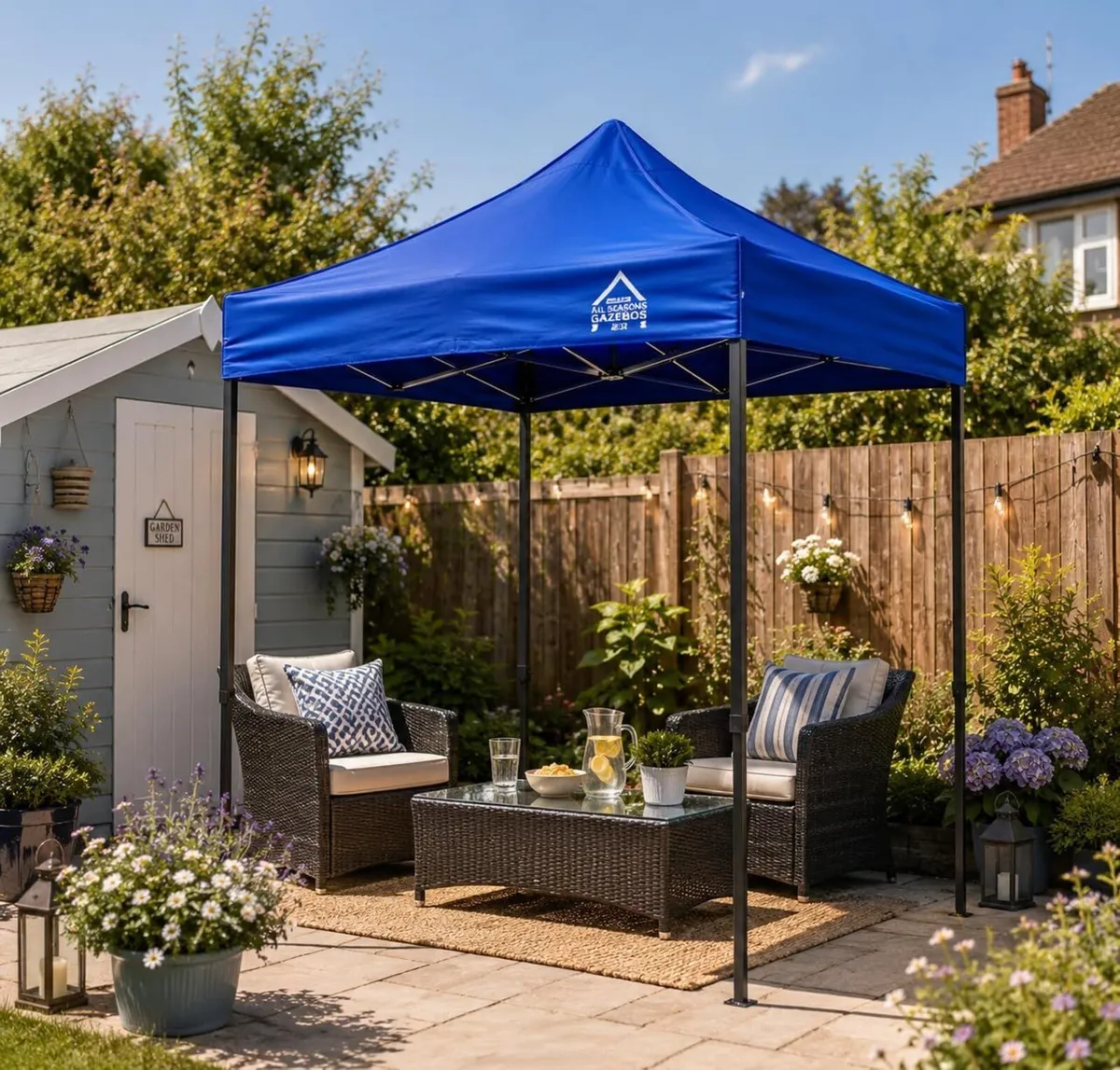 2x2 Fully Waterproof Pop Up Gazebo - Image 2