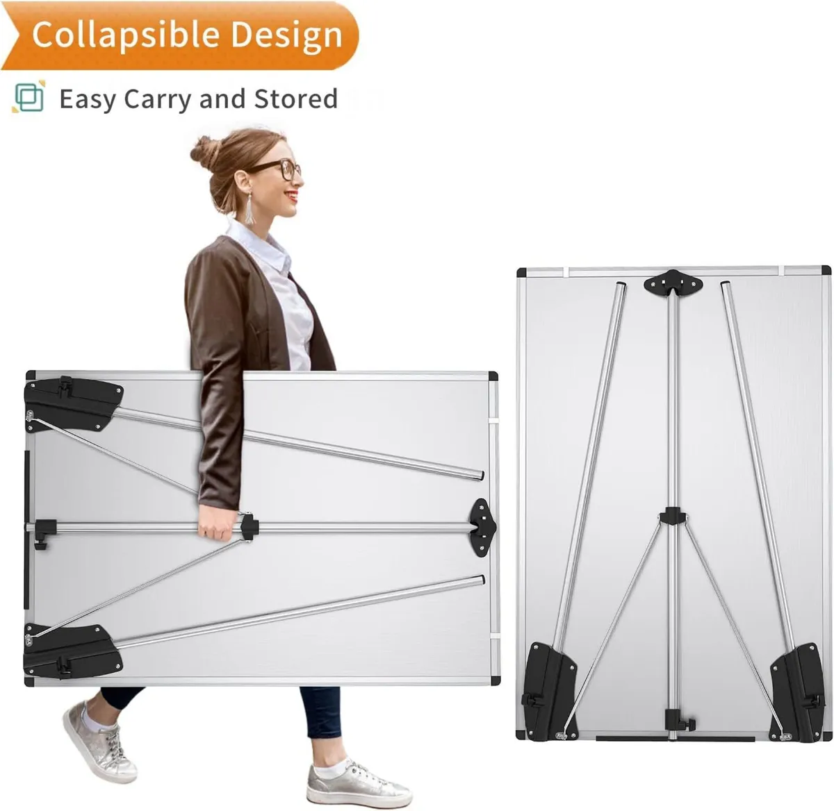 Flipchart Easel Whiteboard Magnetic Dry Wipe - Image 4