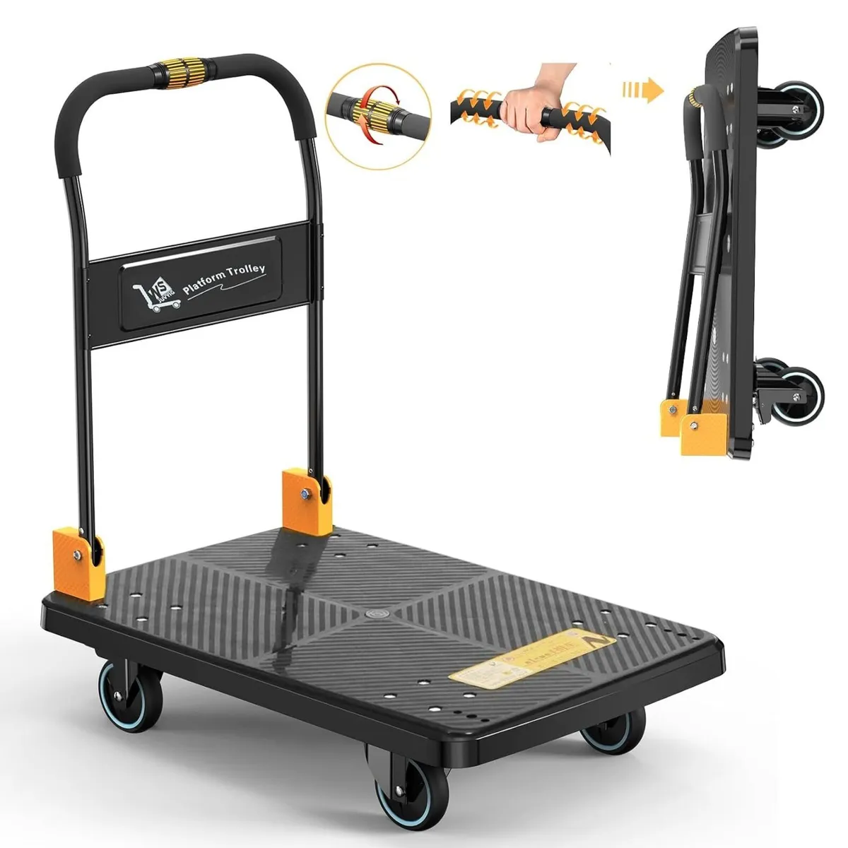 Ns Platform Truck Heavy Duty Trolley 350KG - Image 1