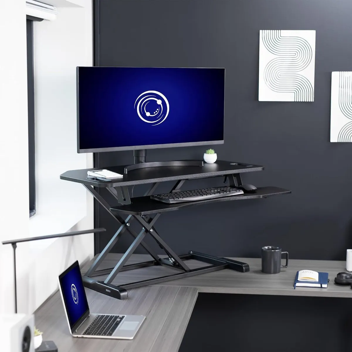 Extra Wide Corner Height Adjustable 97CM Stand - Image 2