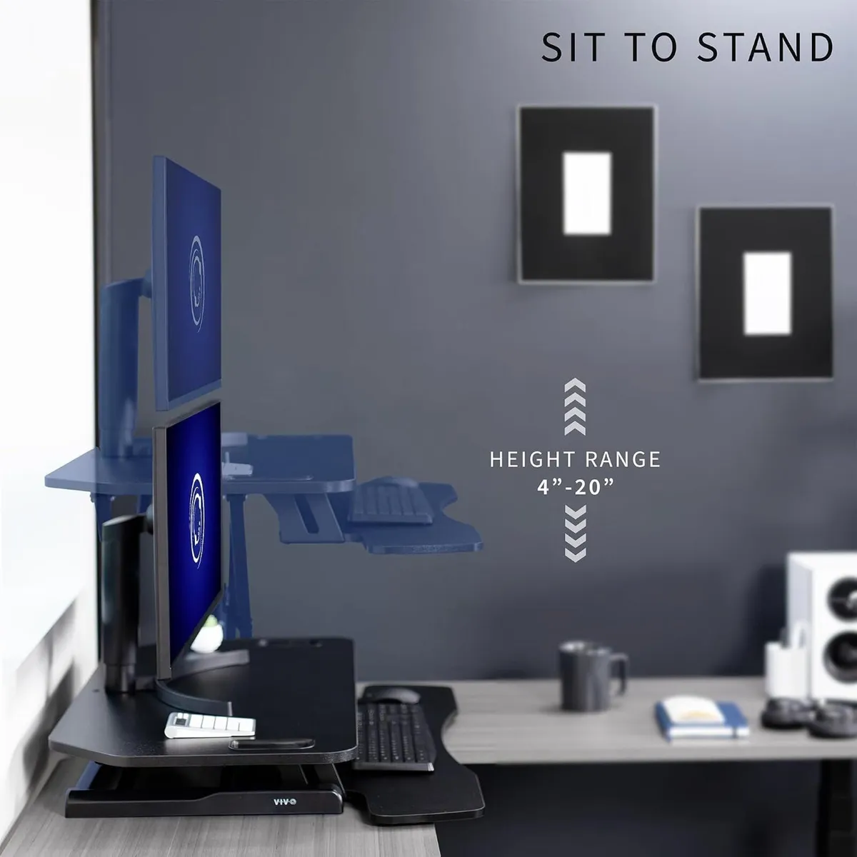 Extra Wide Corner Height Adjustable 97CM Stand - Image 4