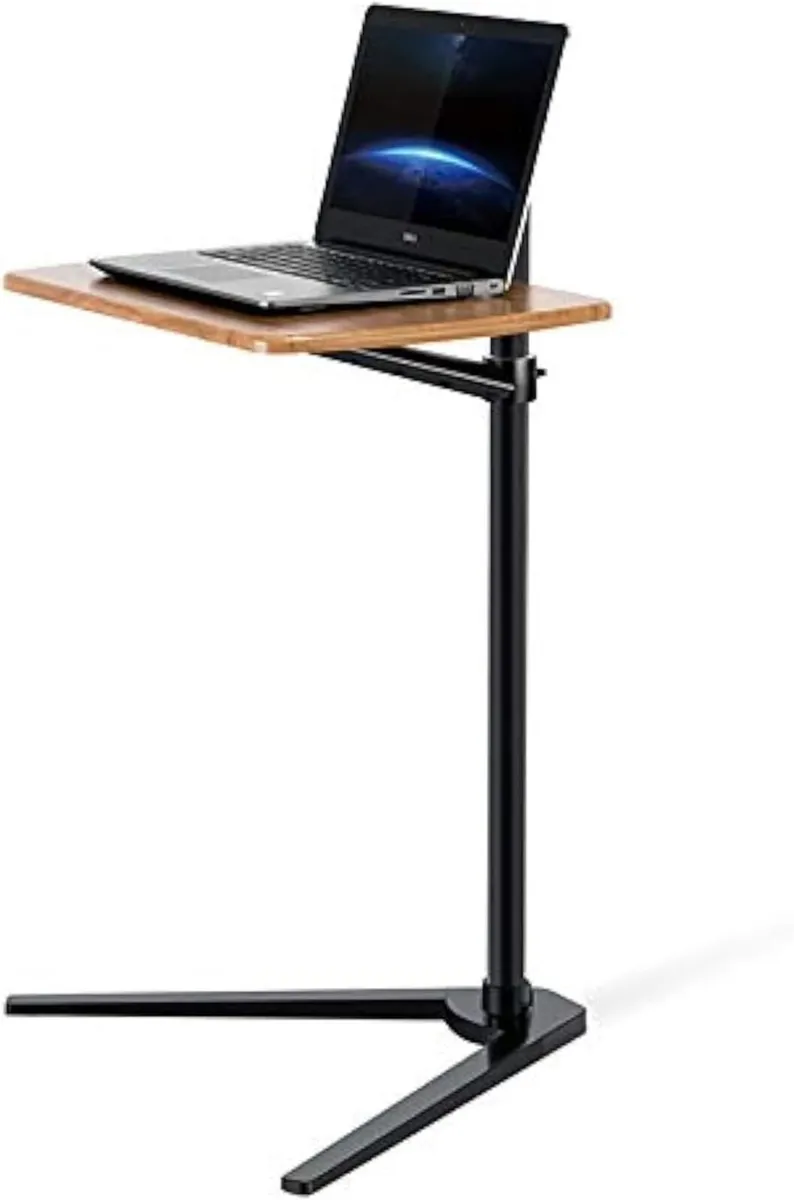 Table Stand Height Adjustable Tray Side for Bed - Image 1