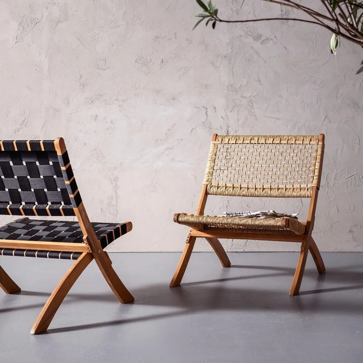 Folding Chair Copacabana Solid Wood Foldable - Image 2