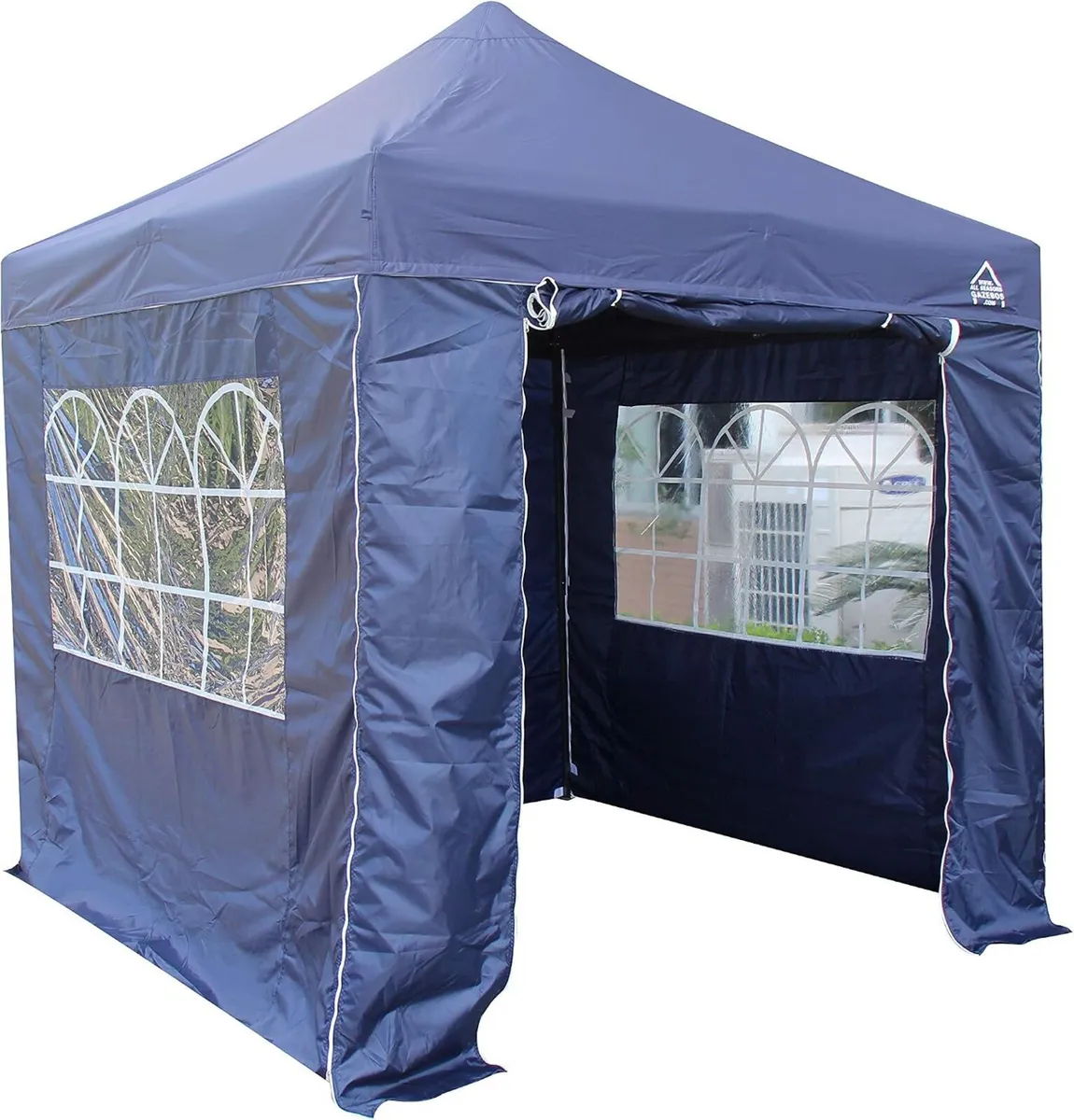 2.5x2.5 Fully Waterproof Pop Up Gazebo with 4 - Image 1