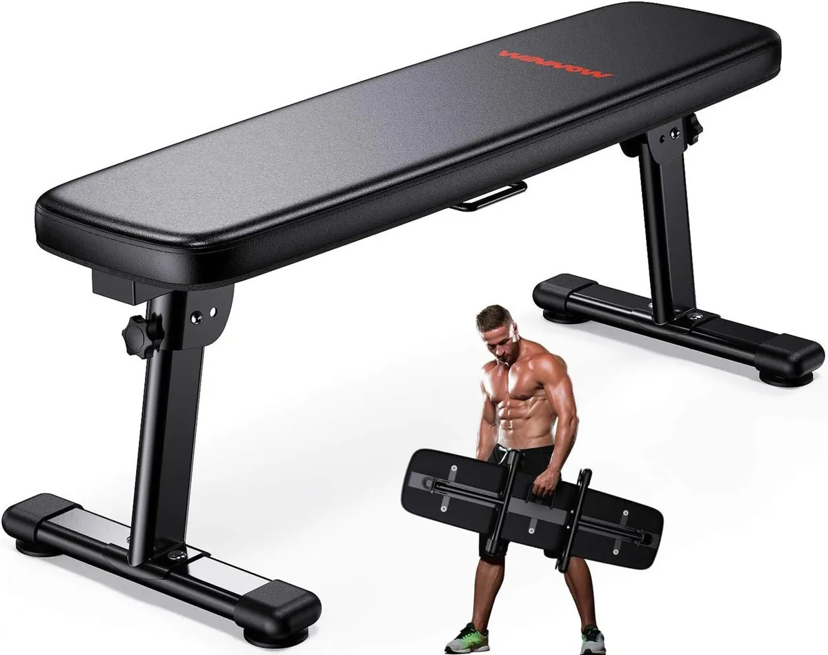 Weight Bench Folding Workout with Carrying Handle - Image 1