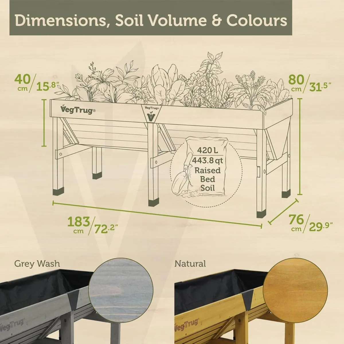 Steel Planter Box Square - Image 2