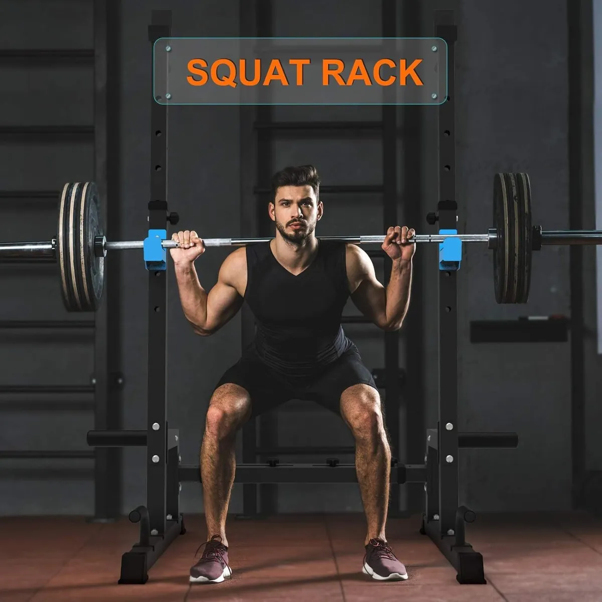 Squat Rack Multi-Function Barbell Height - Image 3