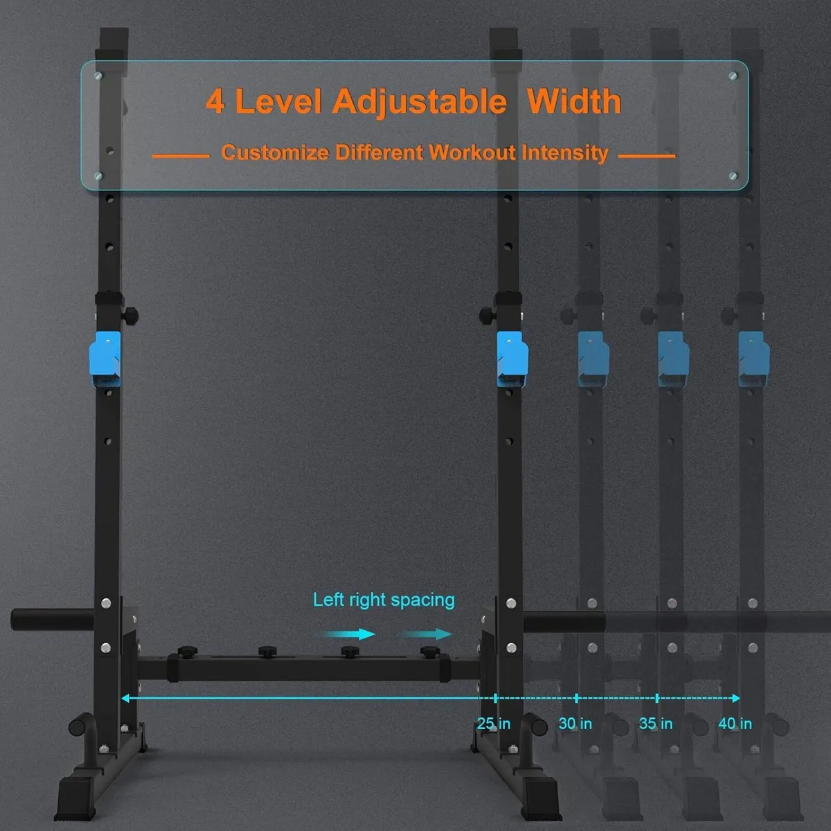 Squat Rack Multi-Function Barbell Height - Image 4
