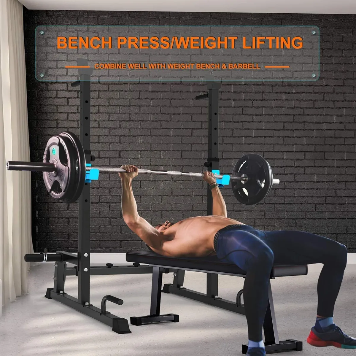 Squat Rack Multi-Function Barbell Height - Image 2