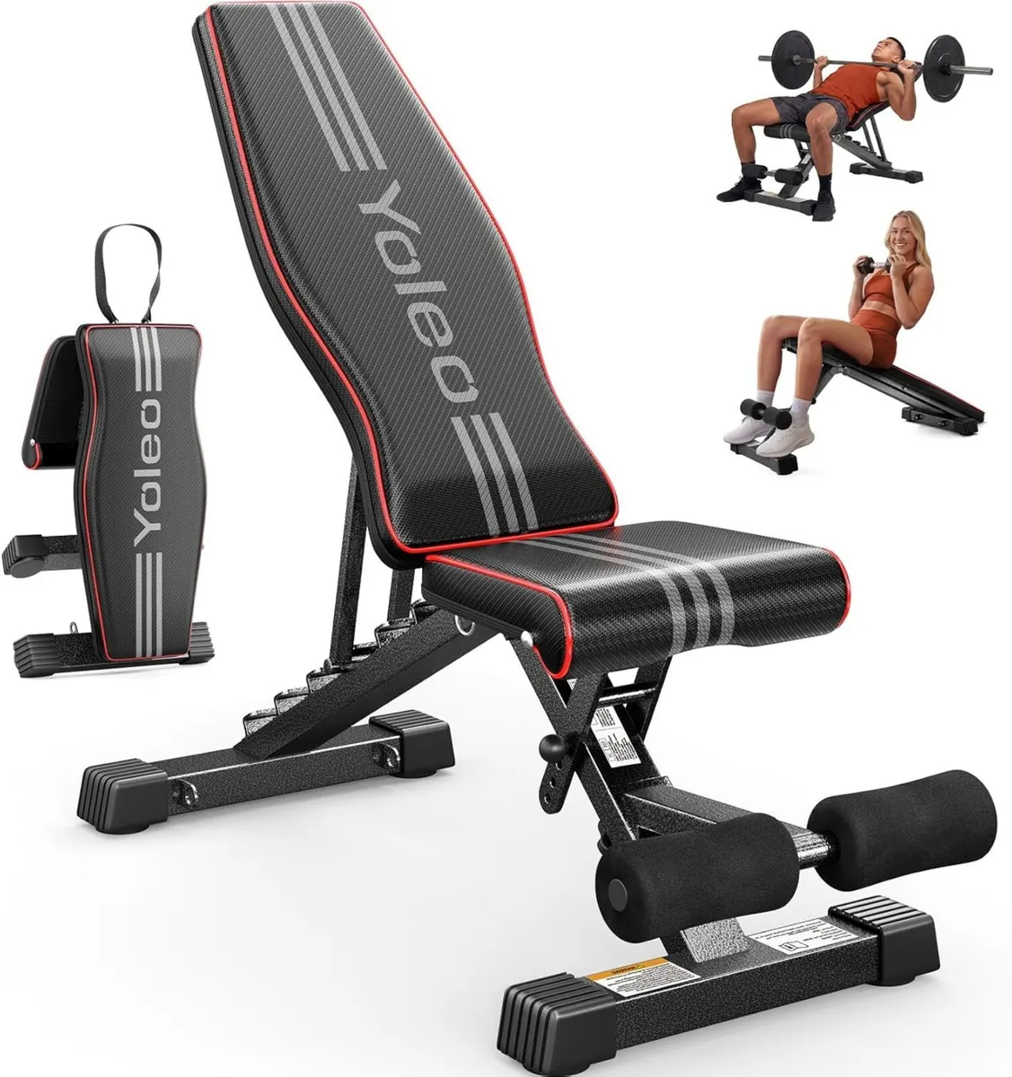 Adjustable Weight Bench for Home Gym - Image 1
