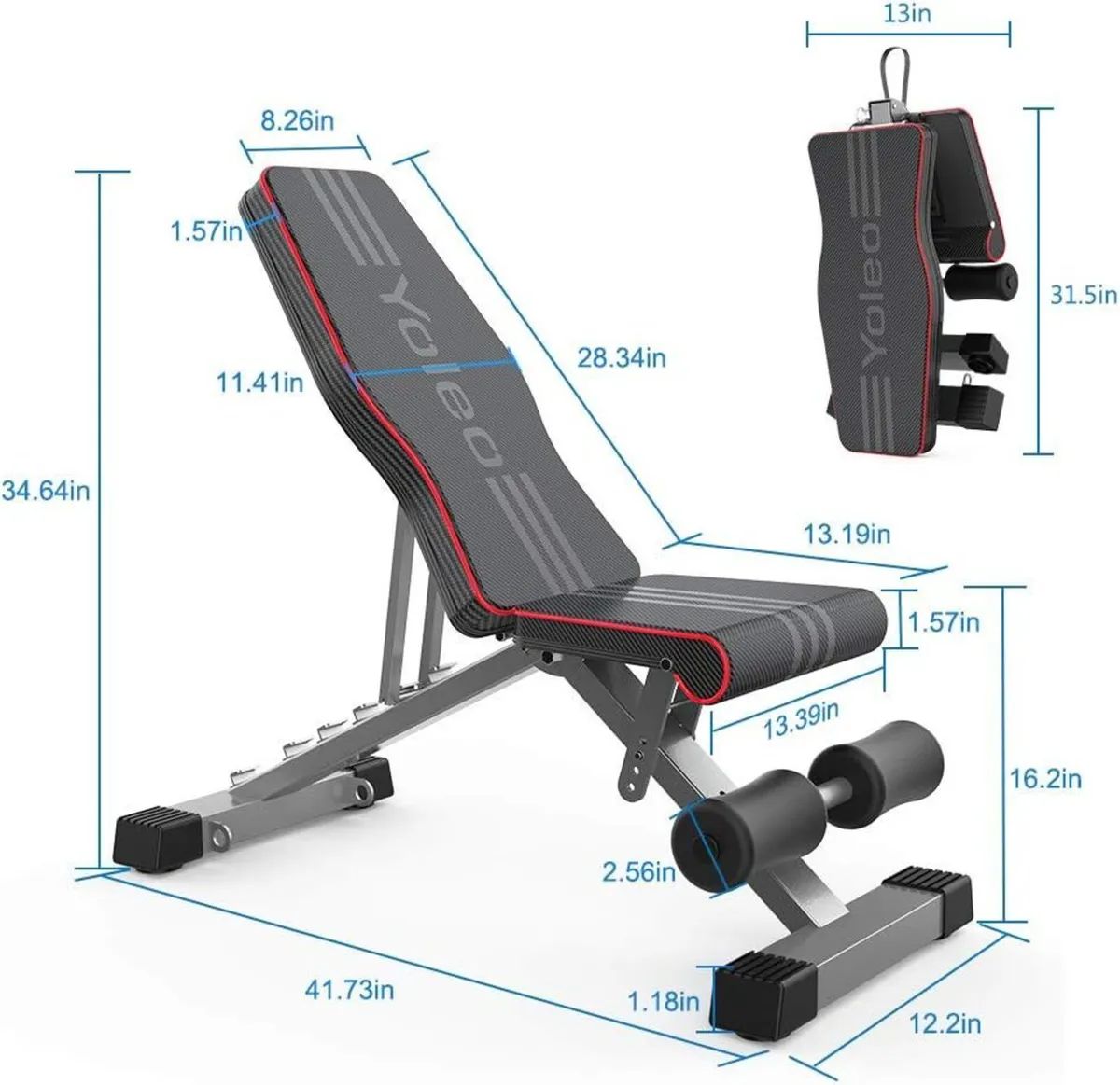 Adjustable Weight Bench for Home Gym - Image 3