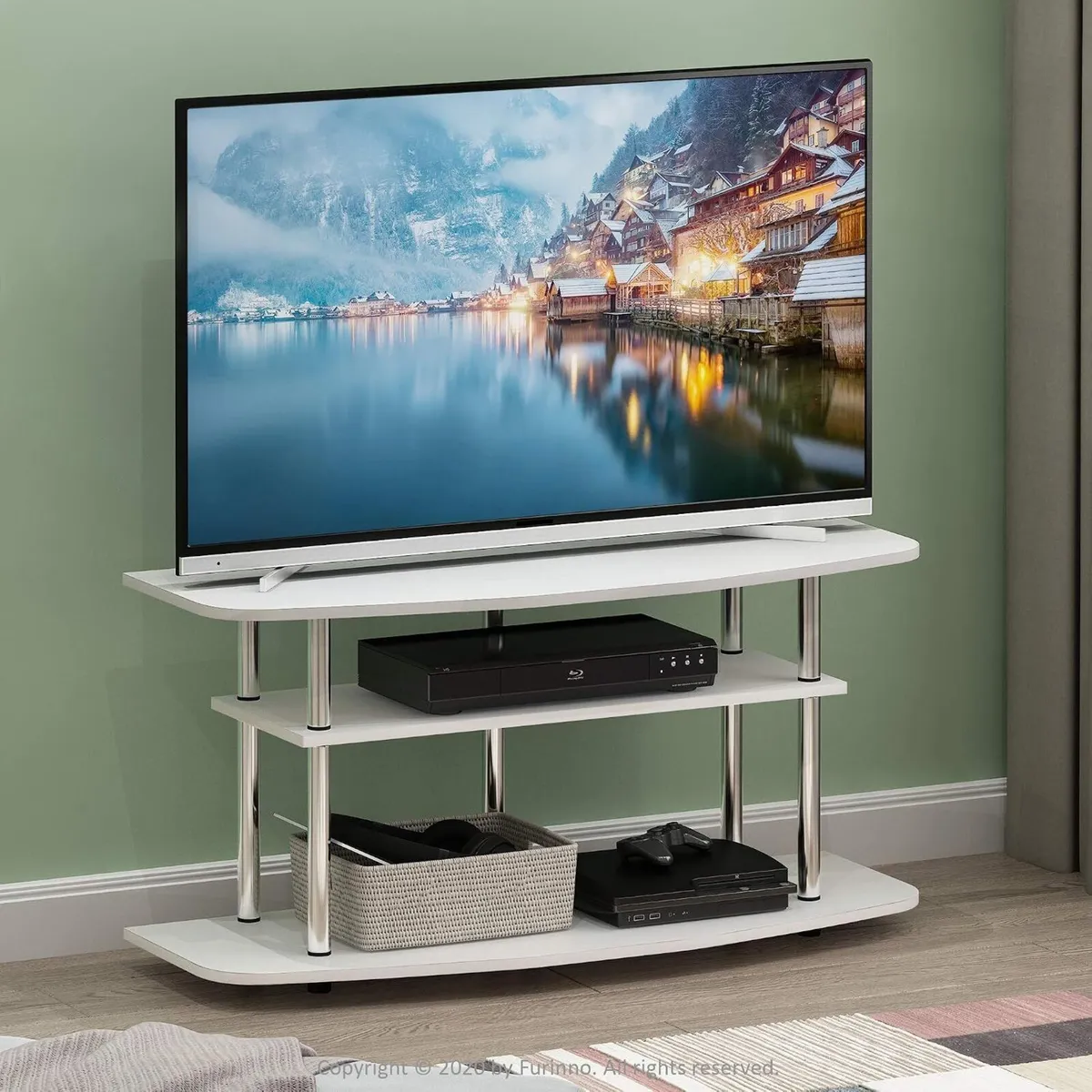 TV Stand 3-Tier Entertainment Centre Console - Image 3