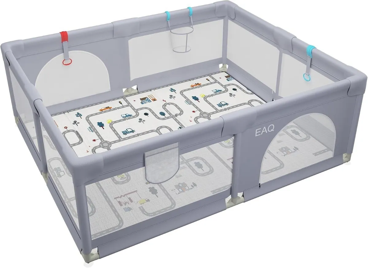 Baby Playpen Foldable for and Toddlers - Image 1