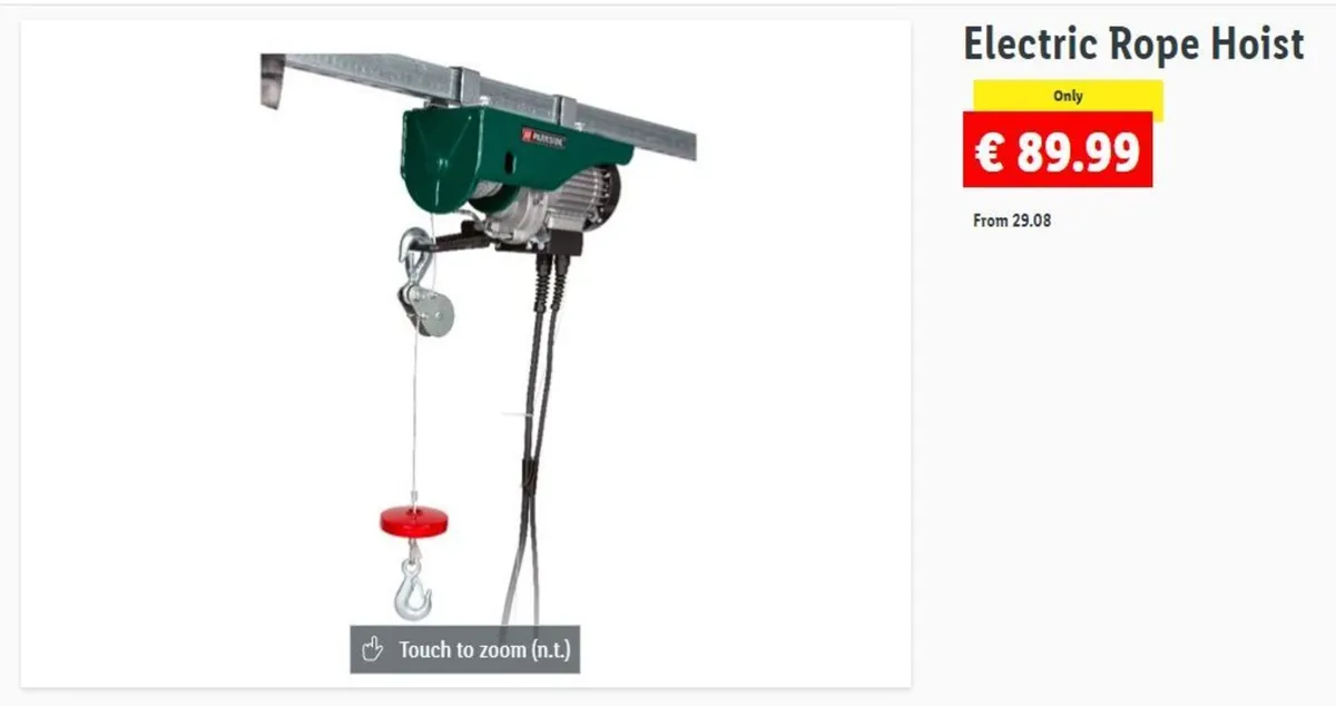 Electric Rope Hoist - Image 2
