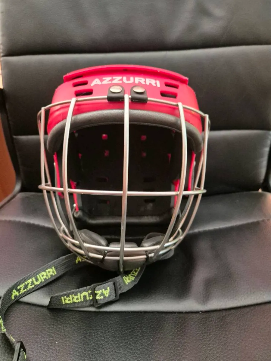 Azzurri Children’s GAA Helmets Barely Used - Image 3