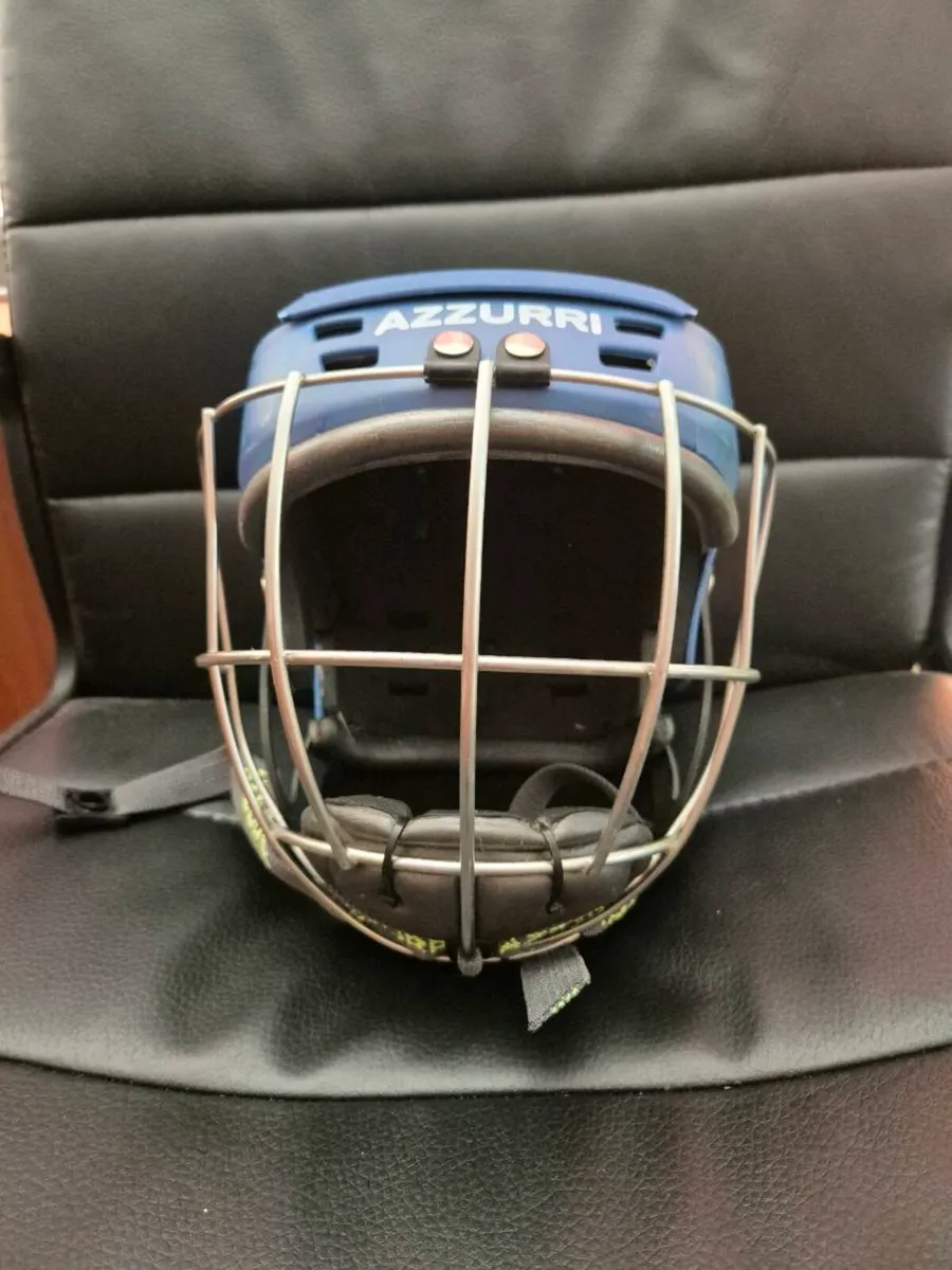 Azzurri Children’s GAA Helmets Barely Used - Image 4